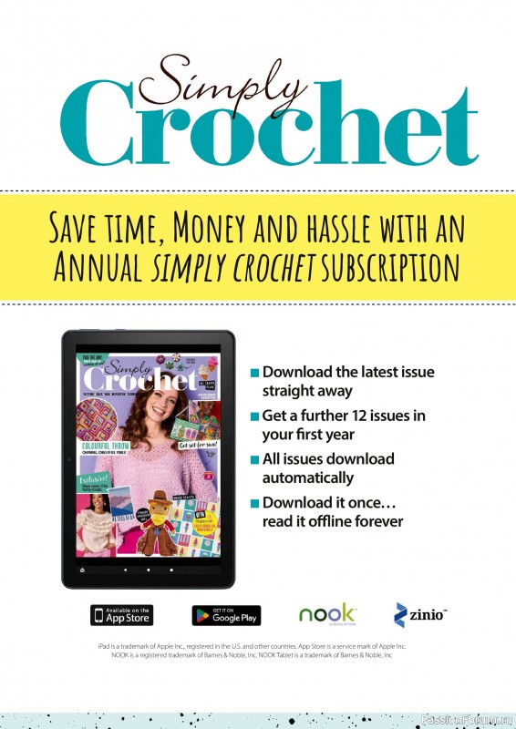 Вязаные проекты крючком в журнале &laquo;Simply Crochet №174 2026&raquo;