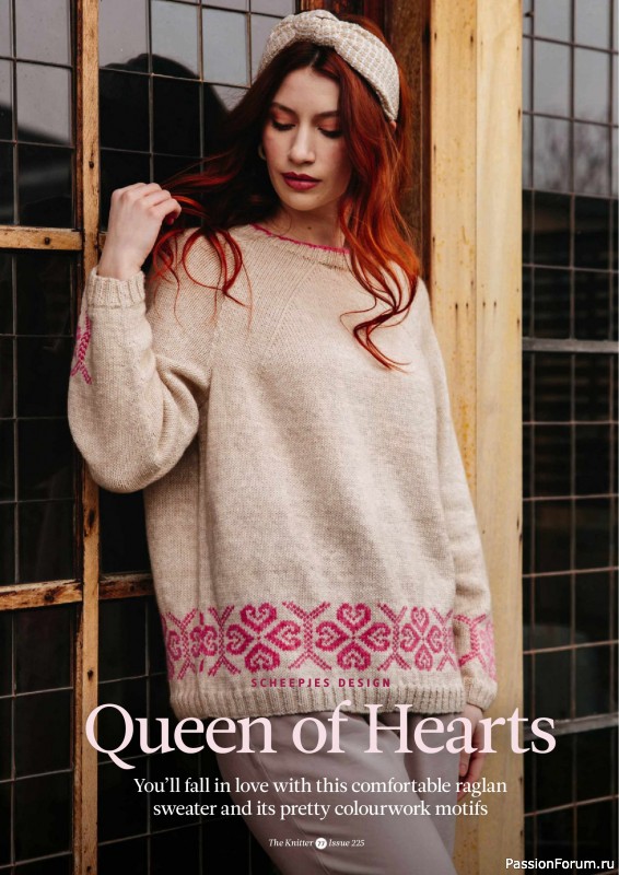 Вязаные проекты спицами в журнале &laquo;The Knitter №225 2026&raquo;