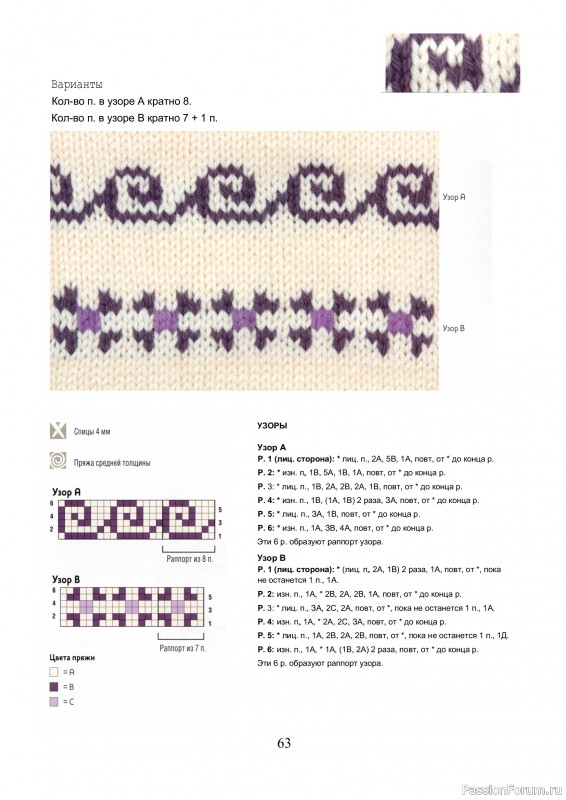 Вязаные проекты в книге &laquo;Библия многоцветных узоров Fair Isle&raquo;.