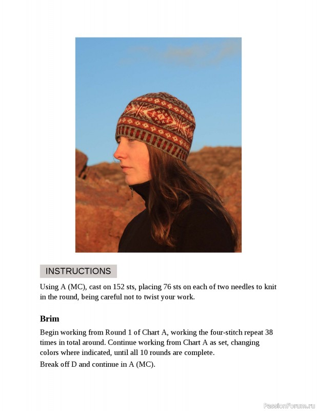 Вязаные проекты в книге «Fair Isle Knitting Tradition». Продолжение