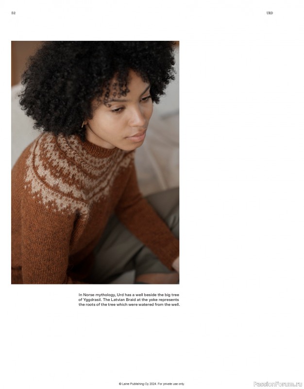 Вязаные проекты в журнале &laquo;Laine Nordic Knits 2024&raquo;