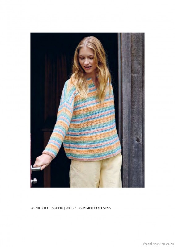 Вязаные проекты в журнале «Lana Grossa - Natural Knits №1 2025»