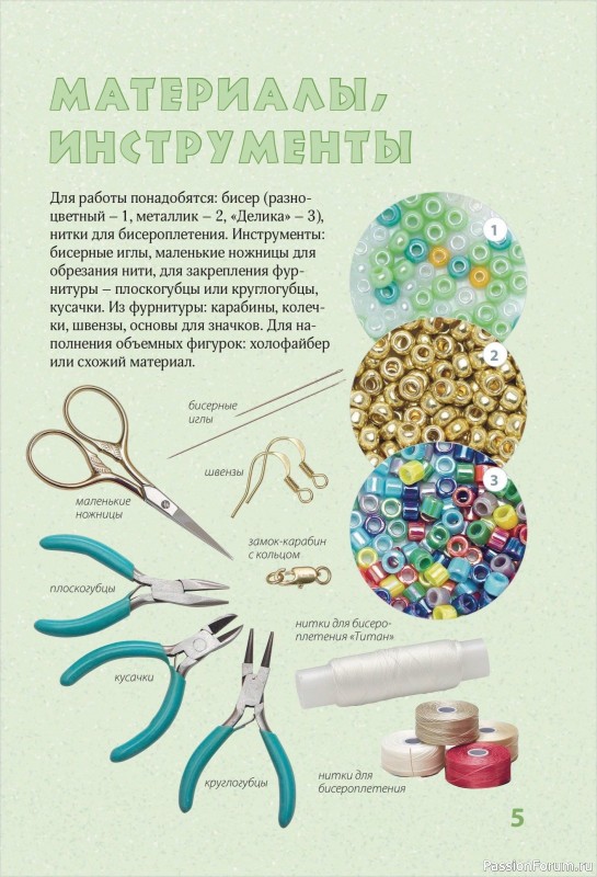 Коллекция проектов для рукодельниц в книге «30 подарков из бисера»
