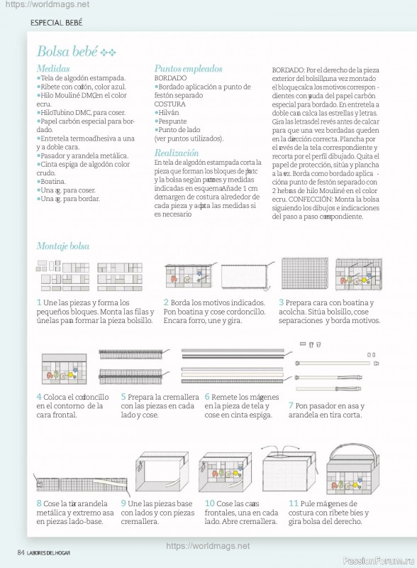 Коллекция проектов для рукодельниц в журнале &laquo;Labores del hogar №793 2025&raquo;