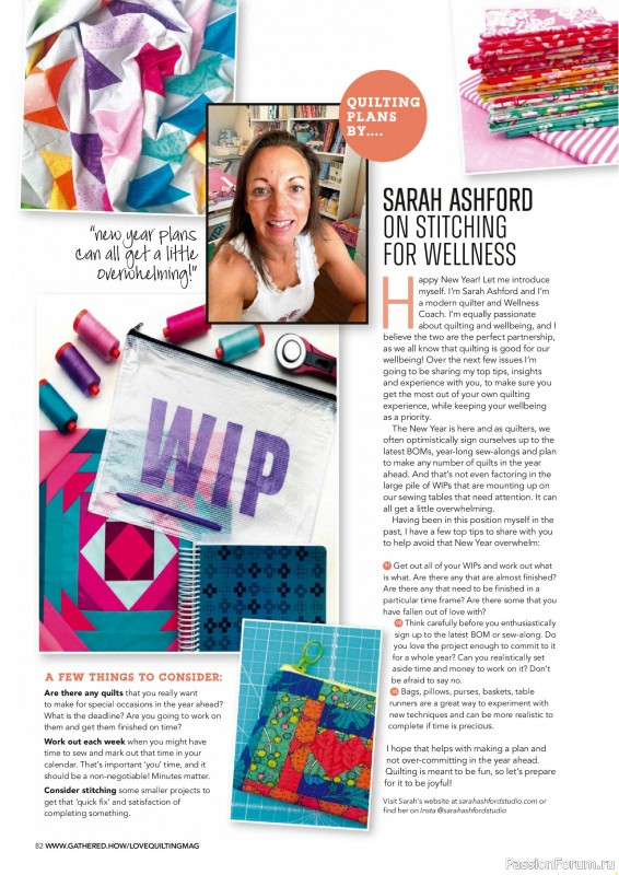 Коллекция проектов для рукодельниц в журнале &laquo;Love Patchwork & Quilting №159 2026&raquo;