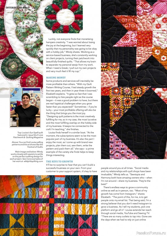 Коллекция проектов для рукодельниц в журнале &laquo;Love Patchwork & Quilting №167 2026&raquo;