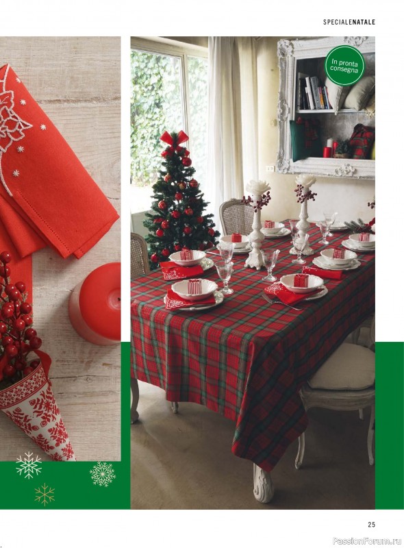 Коллекция проектов для рукодельниц в журнале «Mani di Fata - Speciale Natale №5 2026»