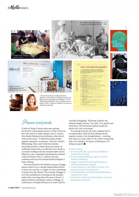 Коллекция проектов для рукодельниц в журнале «Mollie Makes Presents - Gorgeous Knits for Tots 2025»