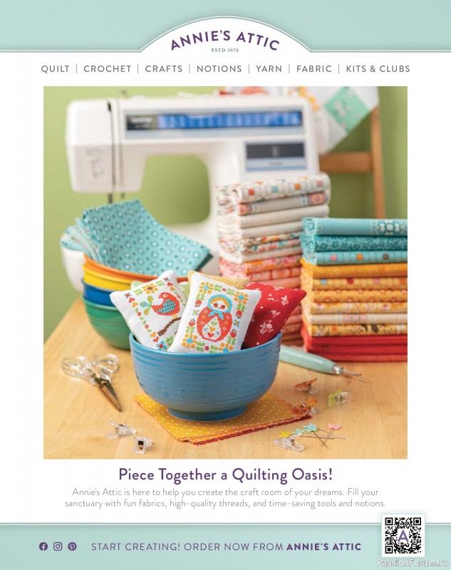 Коллекция проектов для рукодельниц в журнале «Quilter’s World Specials: Let's Make It Merry 2026»