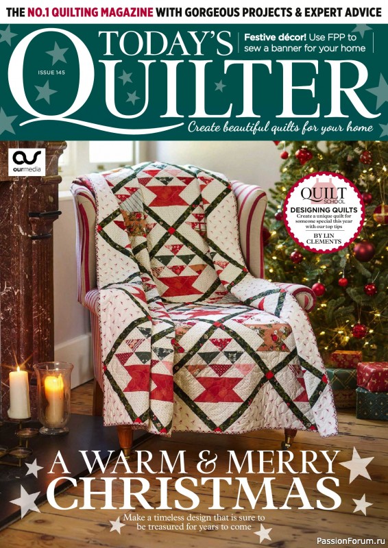 Коллекция проектов для рукодельниц в журнале &laquo;Todays Quilter №145 2026&raquo;