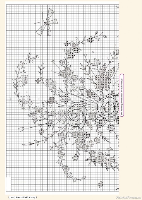 Коллекция вышивки крестиком в журнале «Kreuzstich Motive №25 2022»