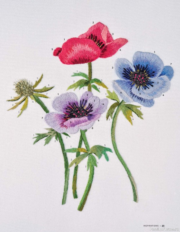 Коллекция вышивки в журнале &laquo;Inspirations №130 2026&raquo;