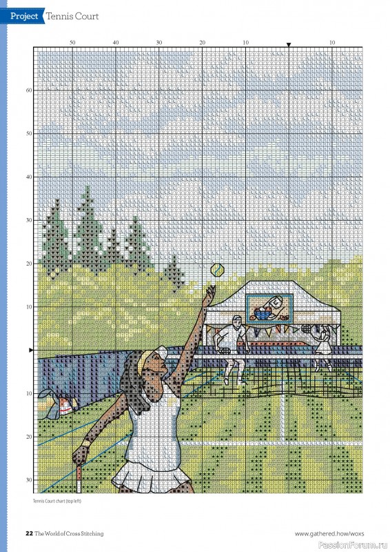 Коллекция вышивки в журнале &laquo;The World of Cross Stitching №372 2026&raquo;