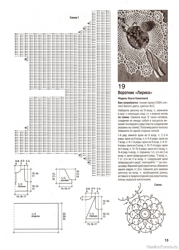 Вязаные модели крючком в журнале «Вяжем крючком №3 2022»