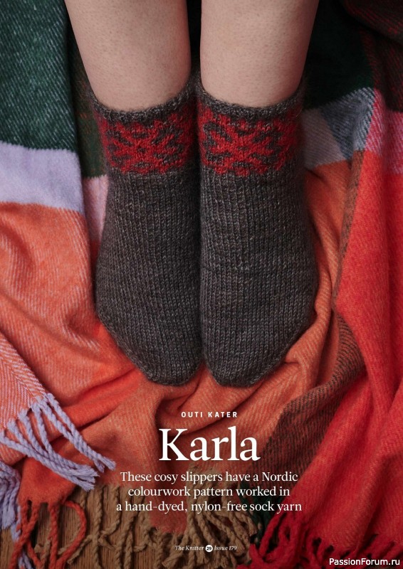 Вязаные модели в журнале «The Knitter №179 2022»