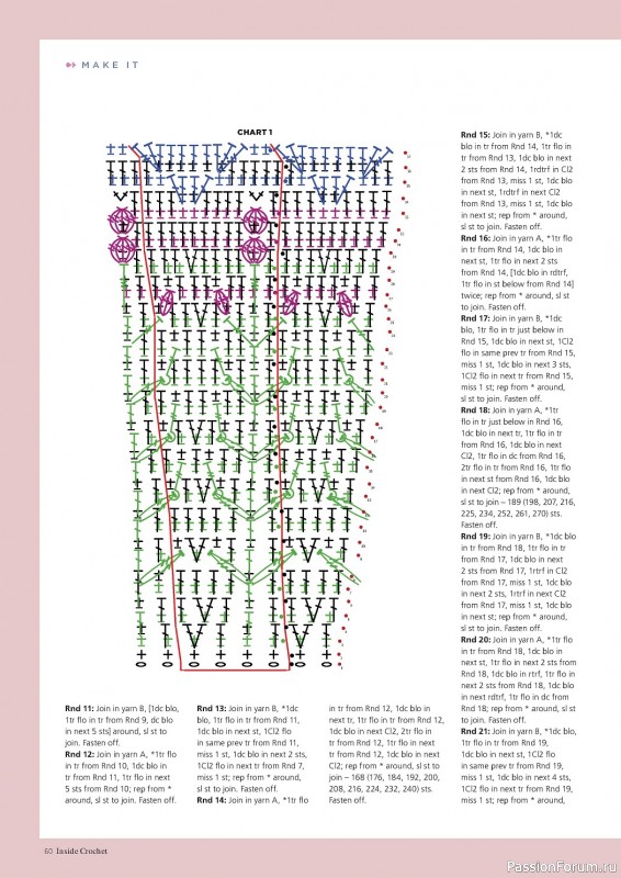 Вязаные проекты крючком в журнале «Inside Crochet №156 2023»