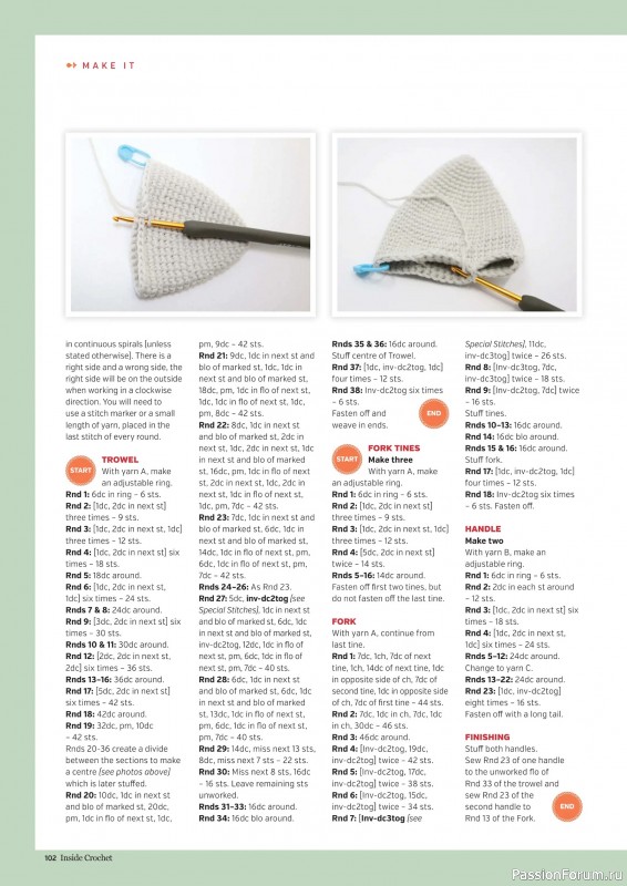 Вязаные проекты крючком в журнале &laquo;Inside Crochet №189 2026&raquo;