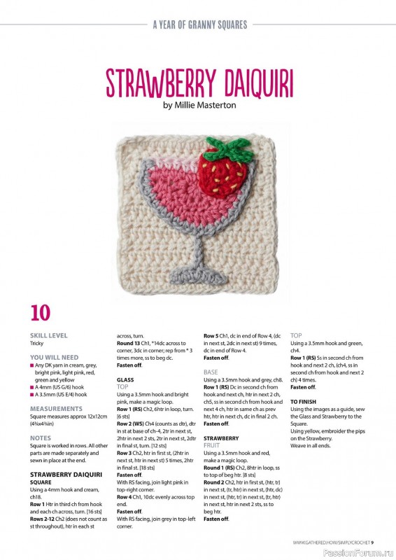 Вязаные проекты крючком в журнале «Simply Crochet №126 2022»