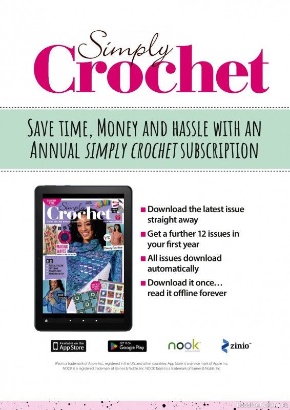 Вязаные проекты крючком в журнале &laquo;Simply Crochet №175 2026&raquo;