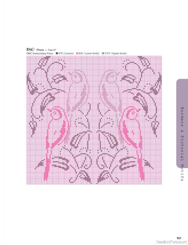 Вязаные проекты в книге &laquo;200 Japanese Cross Stitch Designs&raquo;.