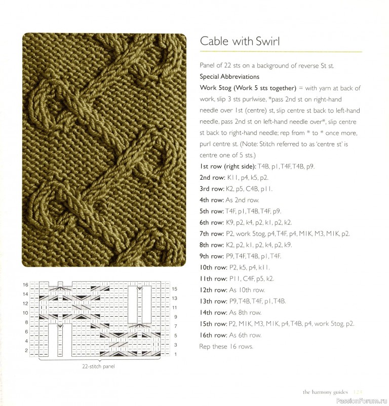 Вязаные проекты в книге &laquo;Cables & Aran Stitches-250 to Knit&raquo;