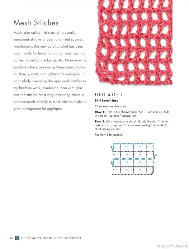 Вязаные проекты в книге «The Complete Photo Guide to Crochet». Часть 1
