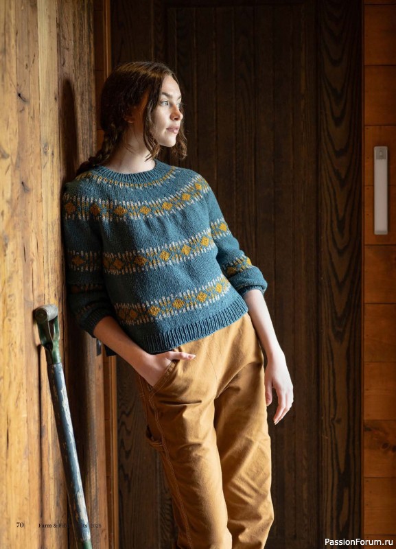 Вязаные проекты в журнале «Farm & Fiber Knits - Fall 2025»