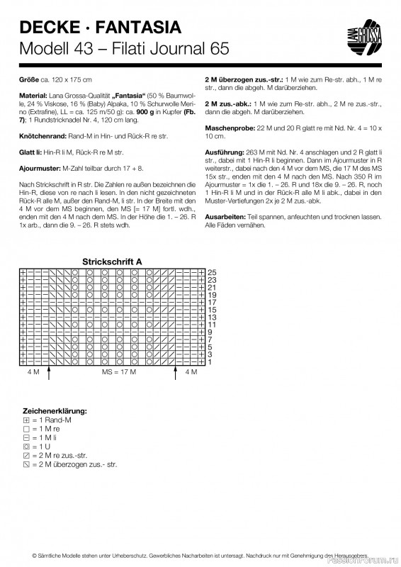 Вязаные проекты в журнале «Lana Grossa Filati №65 2022». Продолжение