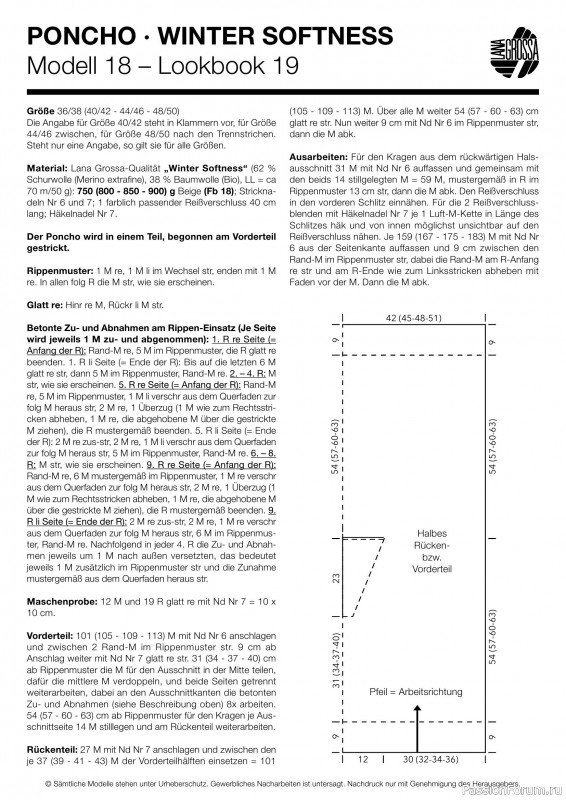 Вязаные проекты в журнале « Lana Grossa LookBook № 19 2025». Продолжение