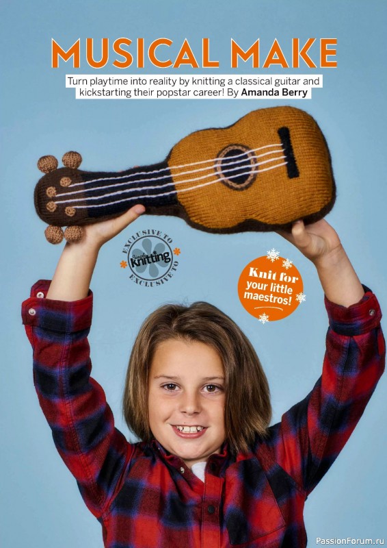 Вязаные проекты в журнале «Simply Knitting №271 2025»