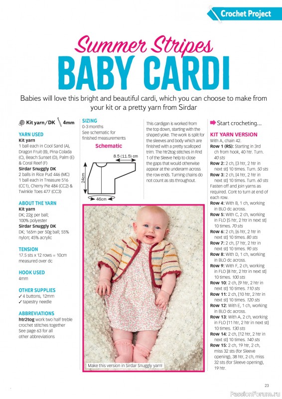 Вязаные проекты в журнале «Your Crochet & Knitting №65 2026»