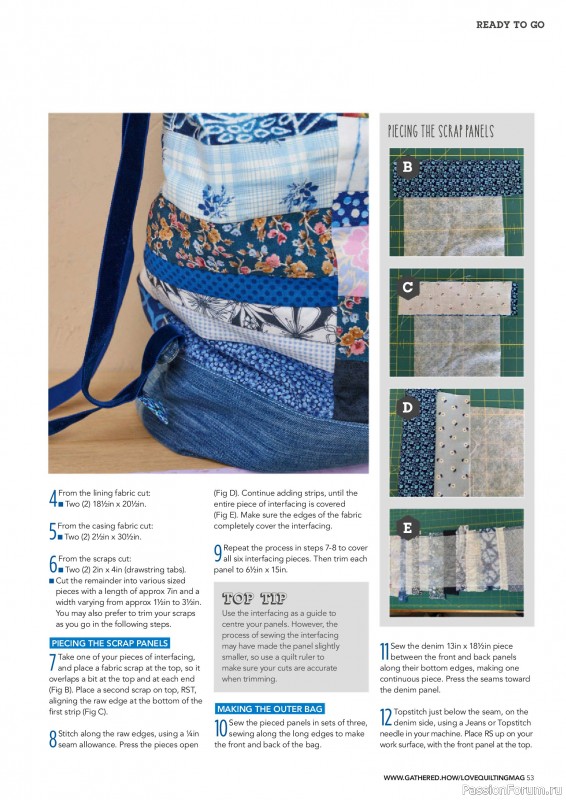 Коллекция проектов для рукодельниц в журнале &laquo;Love Patchwork & Quilting №159 2026&raquo;