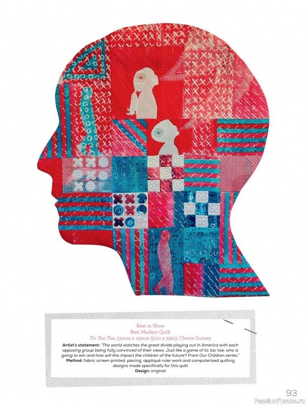 Коллекция проектов для рукодельниц в журнале «Quilters Companion №135 2025»