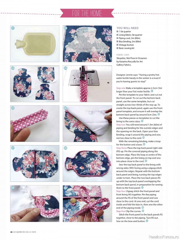 Коллекция проектов для рукодельниц в журнале «Simply Sewing Special 2026».