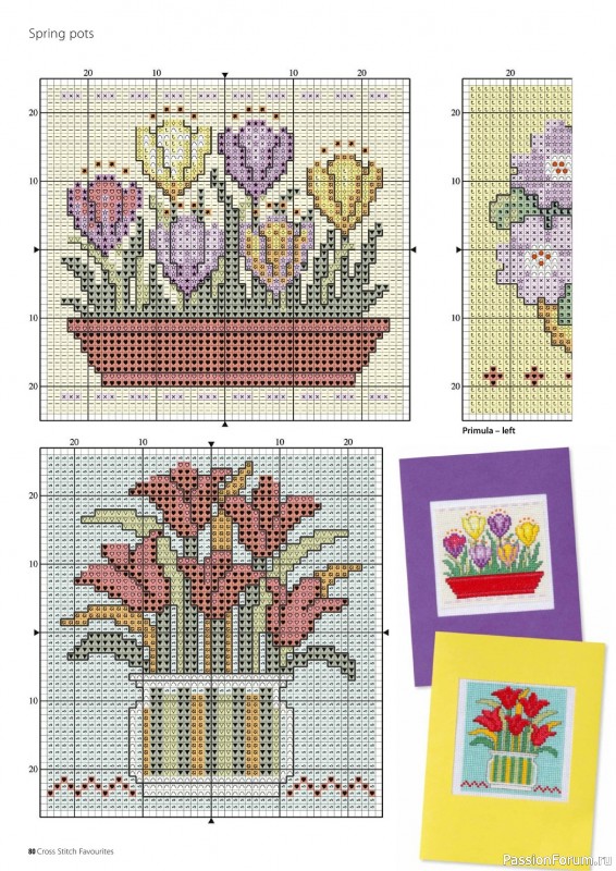 Коллекция вышивки в журнале «Cross Stitch Favourites - Spring 2023»