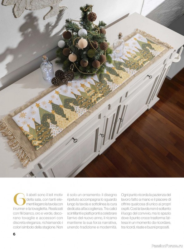 Коллекция вышивки в журнале «Profilo Punto Croce №10 2025»