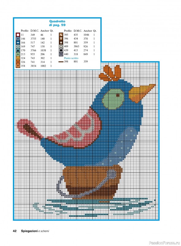 Коллекция вышивки в журнале &laquo;Profilo Punto Croce Bebe №1 2026&raquo;