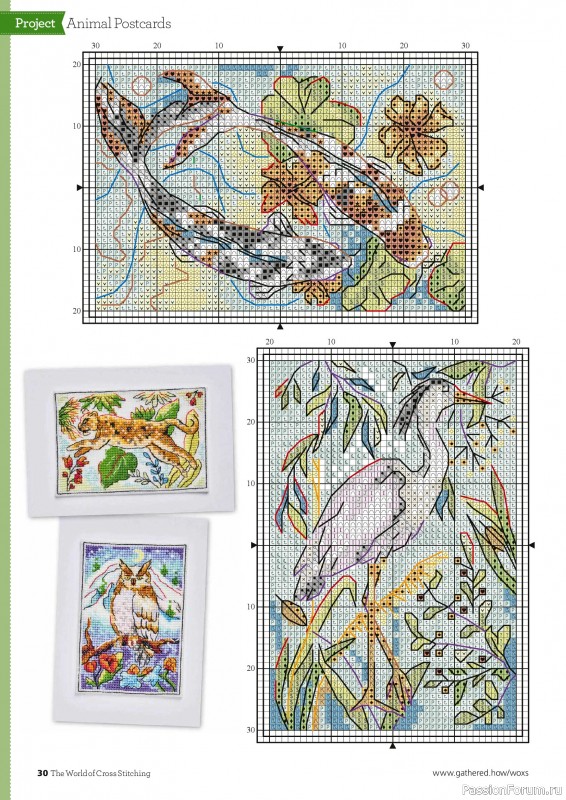 Коллекция вышивки в журнале &laquo;The World of Cross Stitching №371 2026&raquo;