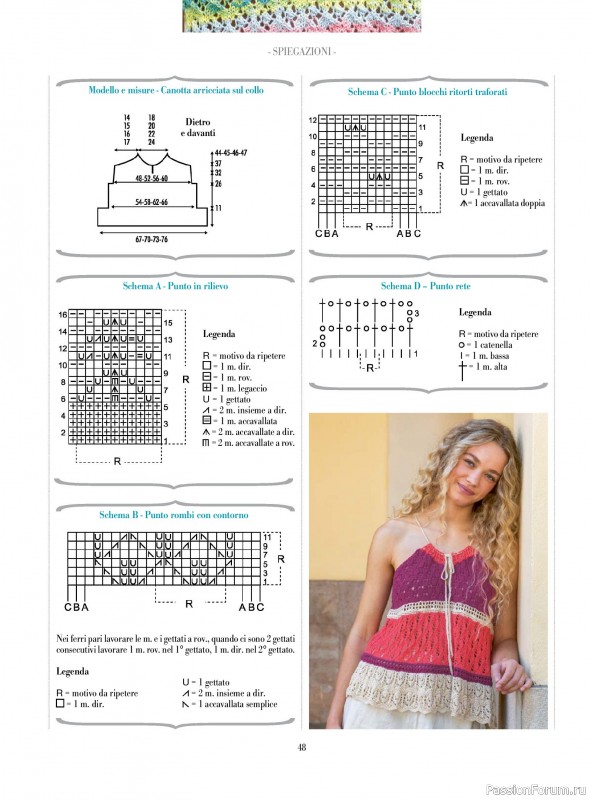 Вязаные модели в журнале «Piu Maglia №53 2026»