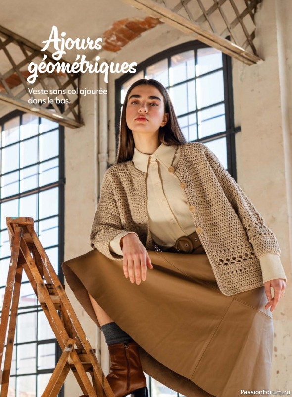 Вязаные проекты крючком в журнале «Crochet a porter - Novembre 2025-Janvier 2026»