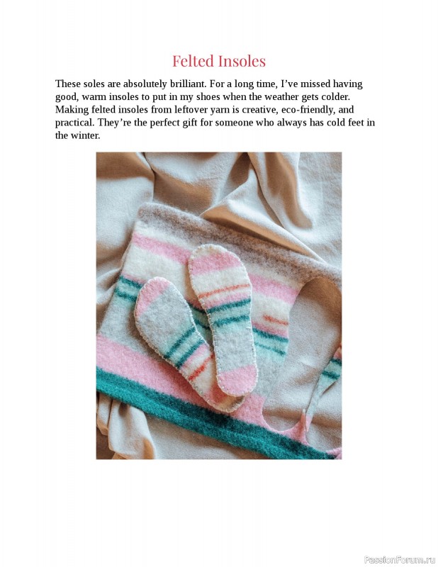 Вязаные проекты в книге «Happy Nordic Knits». Продолжение