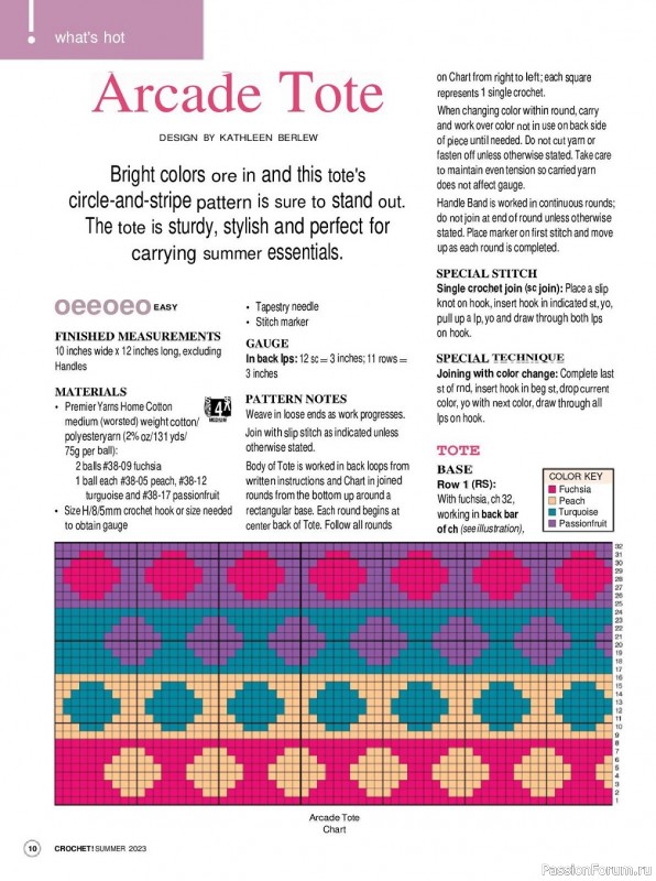 Вязаные проекты в журнале «Crochet! - Summer 2023»