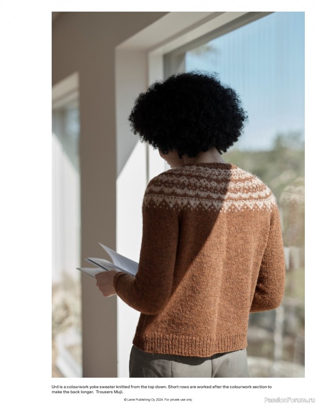 Вязаные проекты в журнале &laquo;Laine Nordic Knits 2024&raquo;