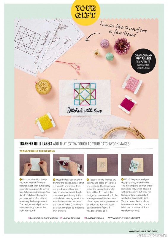 Коллекция проектов для рукодельниц в журнале &laquo;Love Patchwork & Quilting №167 2026&raquo;