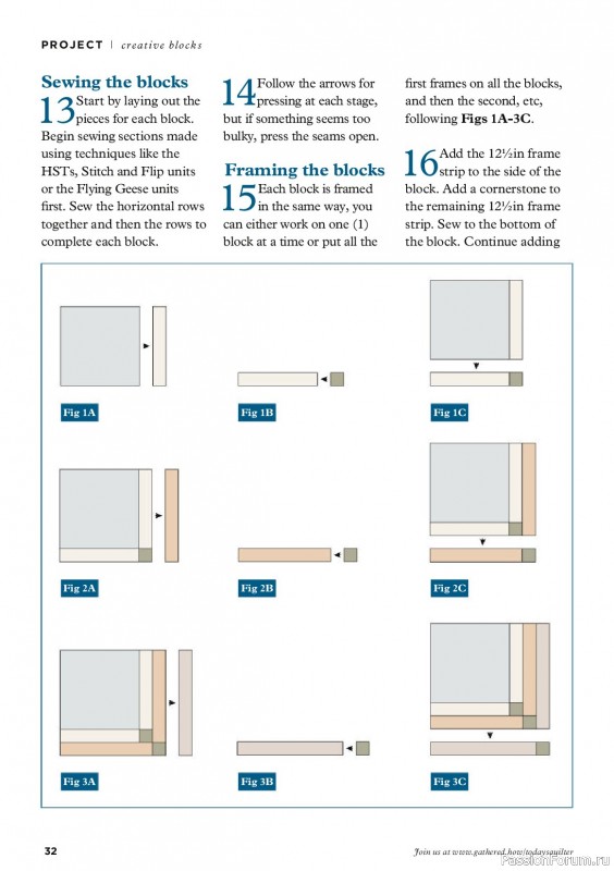 Коллекция проектов для рукодельниц в журнале «Todays Quilter №135 2025»
