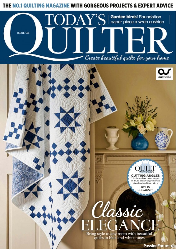 Коллекция проектов для рукодельниц в журнале &laquo;Todays Quilter №136 2026&raquo;