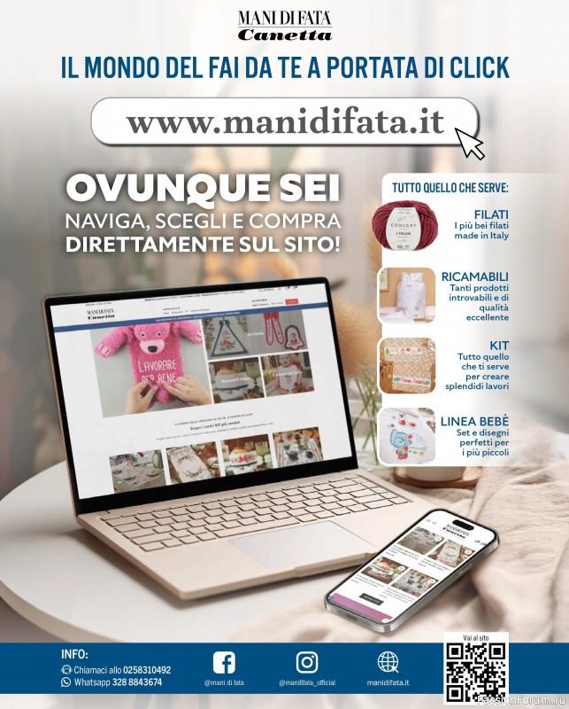 Коллекция вышивки в журнале &laquo;A Punto Croce - Marzo 2026&raquo;