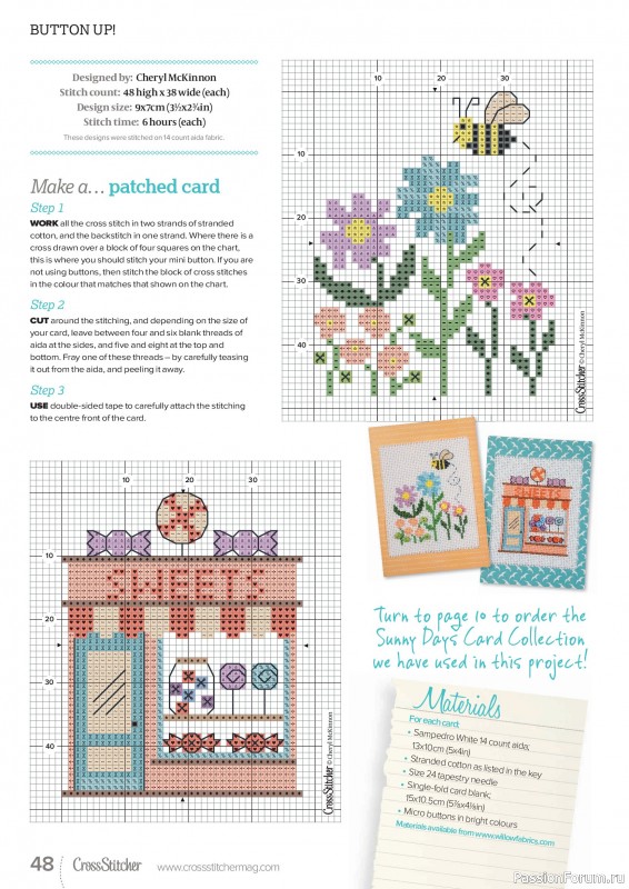 Коллекция вышивки в журнале &laquo;CrossStitcher №437 2026&raquo;