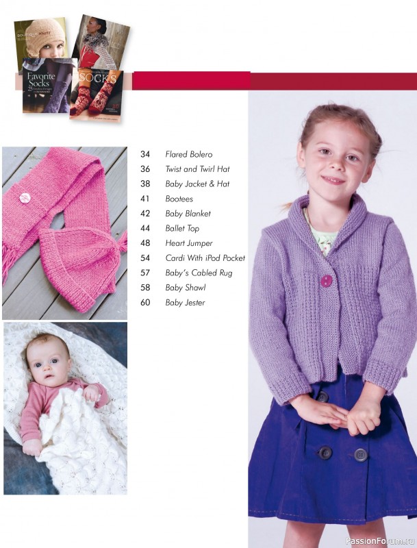 Вязаные модели для детей в журнале «Knitting Baby & Beyond №7 2026»