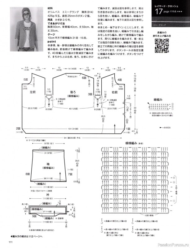 Вязаные модели в журнале &laquo;Keito Dama №201 - Spring 2024&raquo;. Продолжение
